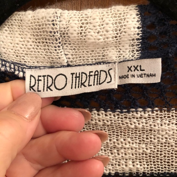 Retro Threads striped sweater - Picture 3 of 6